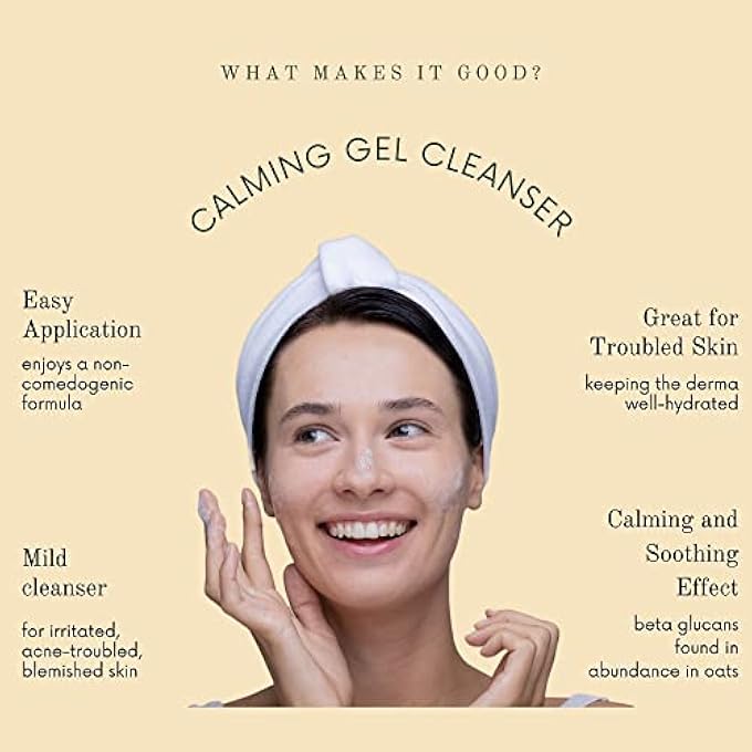 Oattbe SYN BIO BETA GLUCAN GENTLE GEL FACE CLEANSER - PREMIUM KOREAN SENSITIVE SKIN FACE WASH WITH 5 WEIGHTS OF HYALURONIC ACID, 100 ML - Image 3